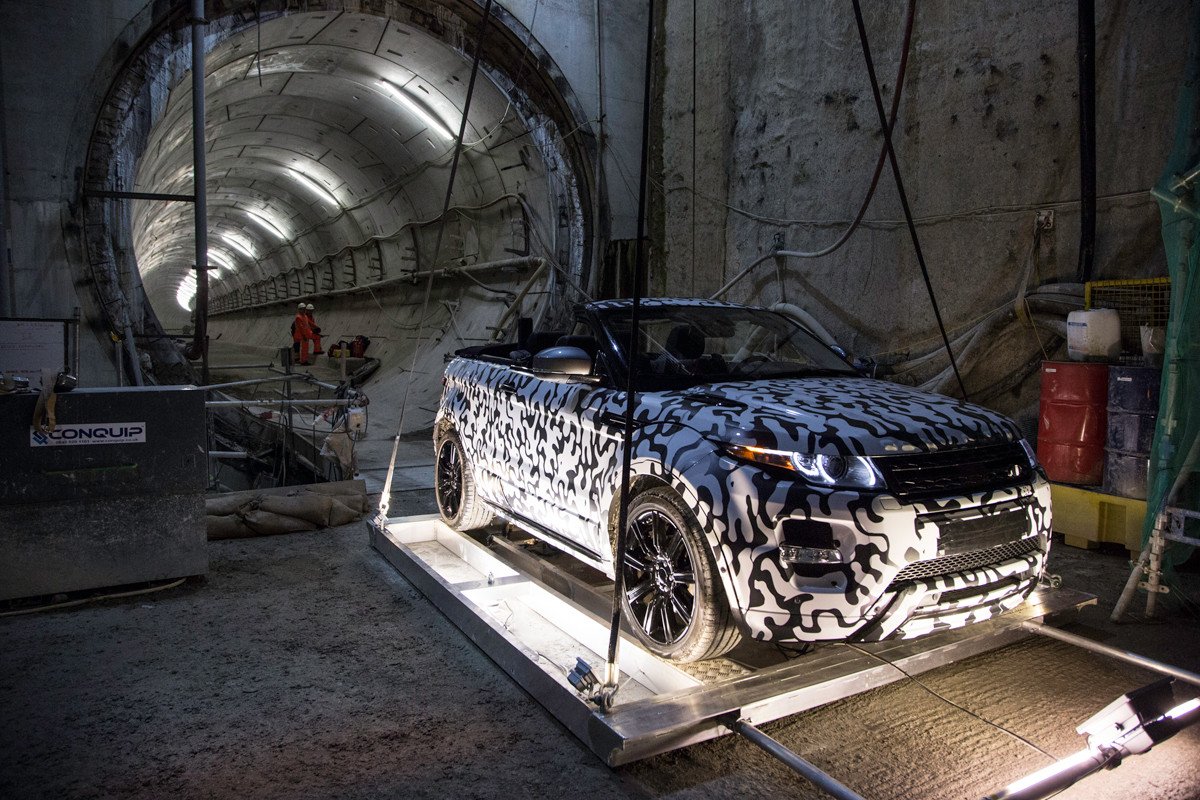 Video: prueba de resistencia del Range Rover Evoque Cabrio