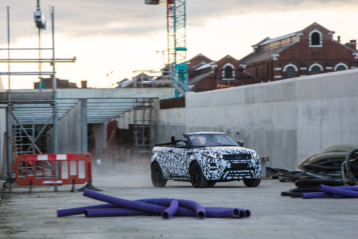 Video: prueba de resistencia del Range Rover Evoque Cabrio