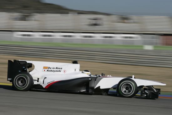 F1: El coche de Pedro de la Rosa: Los primeros 1001km del Sauber-Ferrari C29