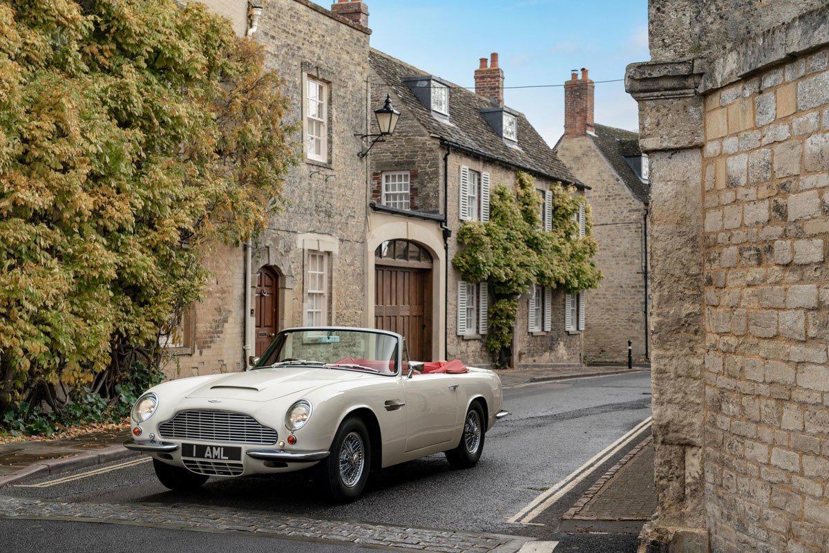Aston Martin diseña su primer clásico con motor eléctrico