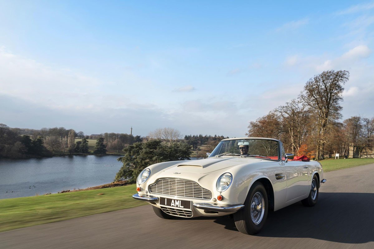 Aston Martin diseña su primer clásico con motor eléctrico
