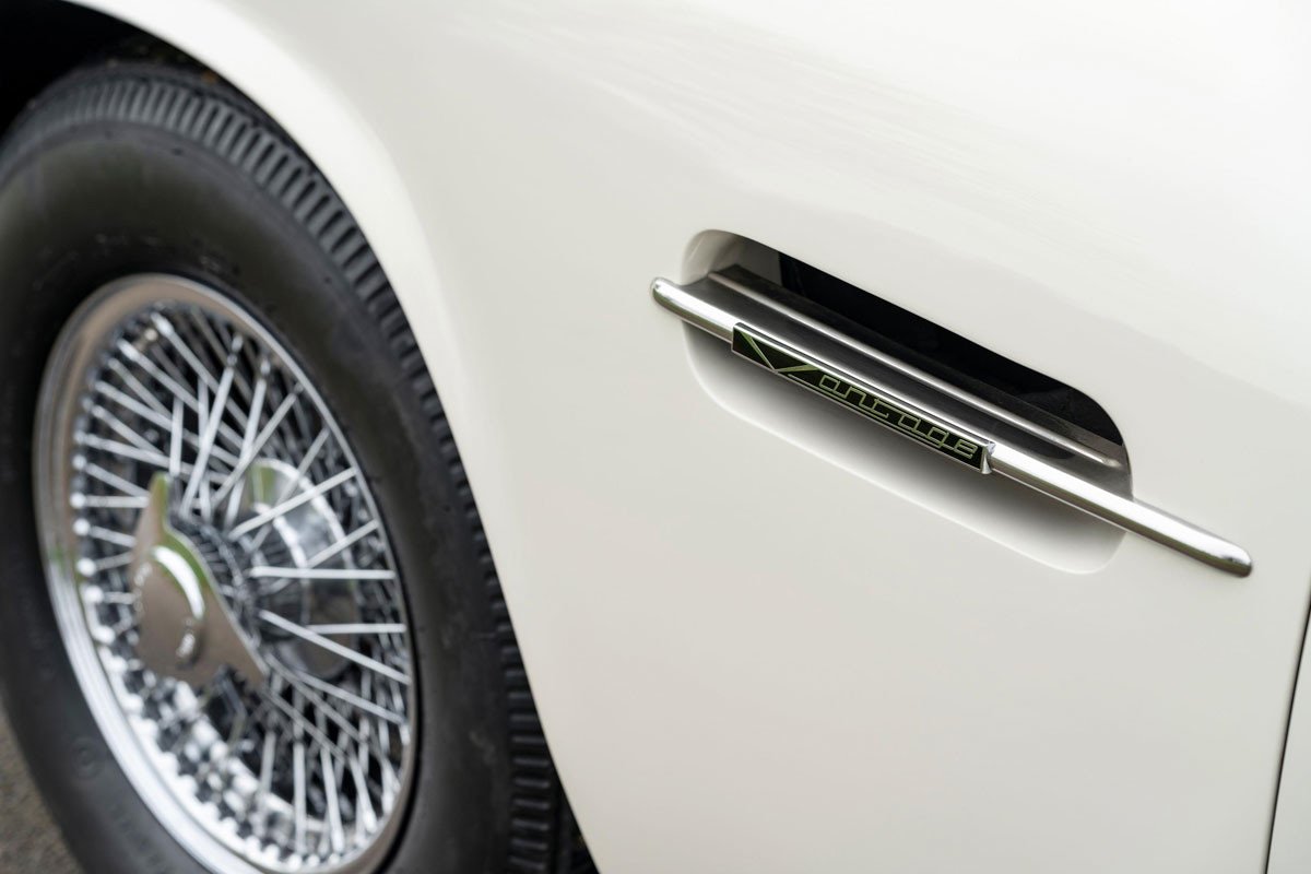 Aston Martin diseña su primer clásico con motor eléctrico