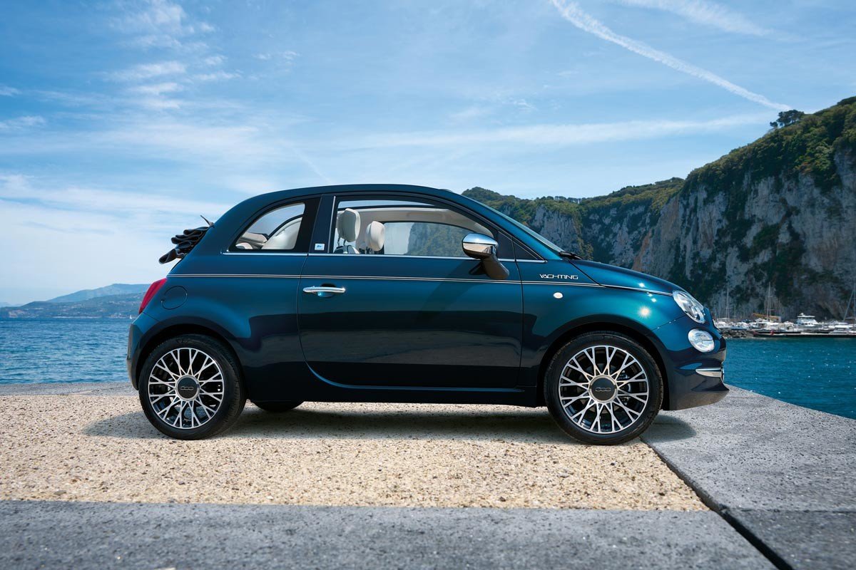 Fiat 500C y 500X Yachting: nuevas ediciones con guiños al mar y sin techo