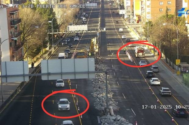Cortes en carretera: Descubre si te afectan las obras de la A-5 en Madrid