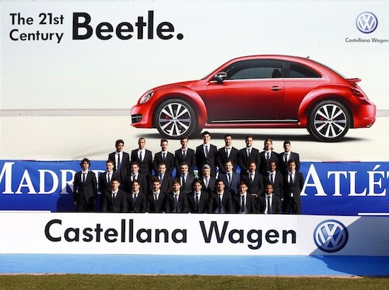 Volkswagen, coche oficial del Atlético de Madrid