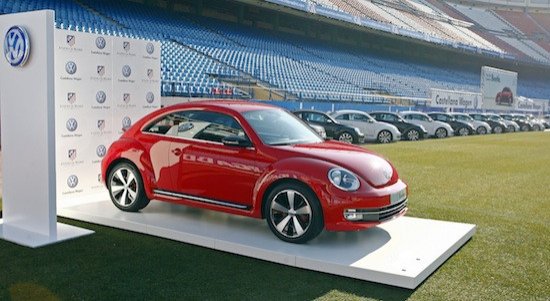 Volkswagen, coche oficial del Atlético de Madrid