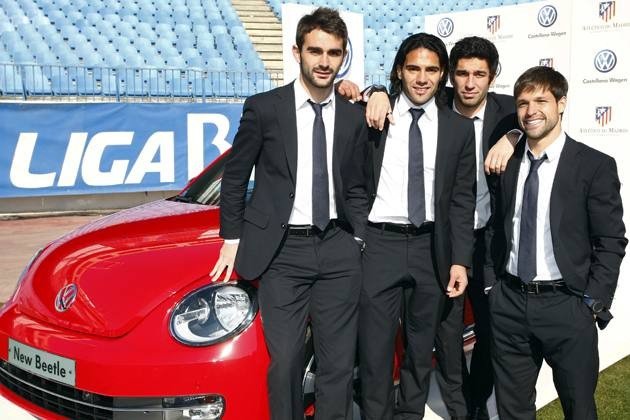 Volkswagen, coche oficial del Atlético de Madrid