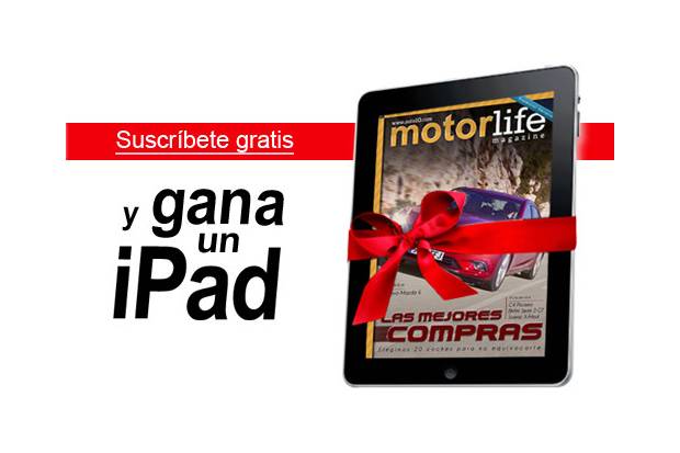 Suscríbete a MotorLife Magazine y gana un iPad