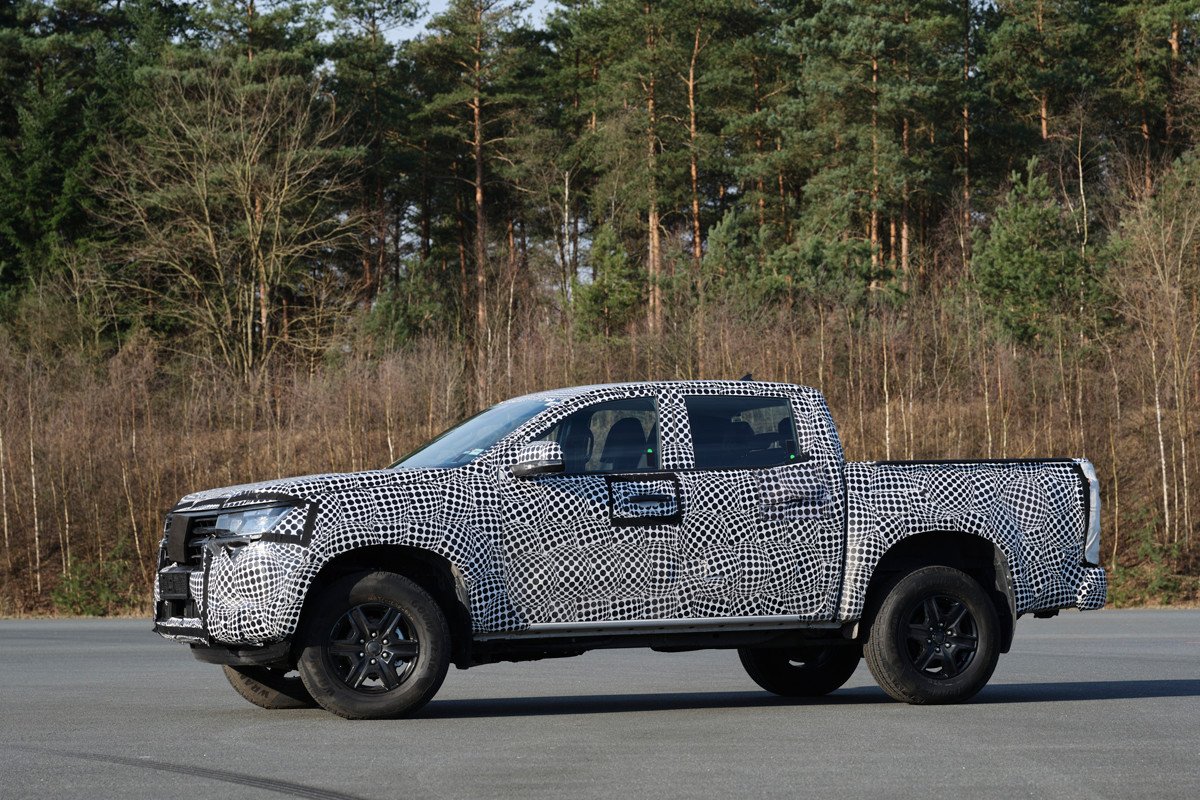 Primeras imágenes, con camuflaje, del nuevo Volkswagen Amarok