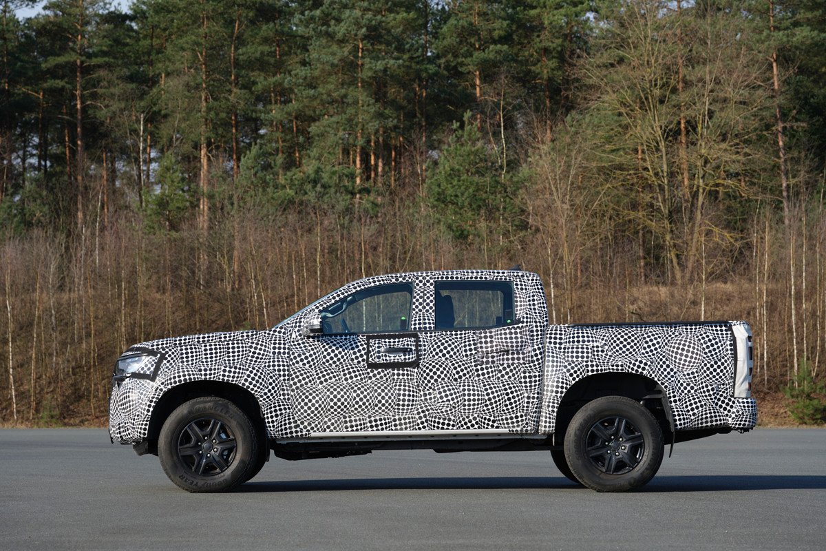 Primeras imágenes, con camuflaje, del nuevo Volkswagen Amarok