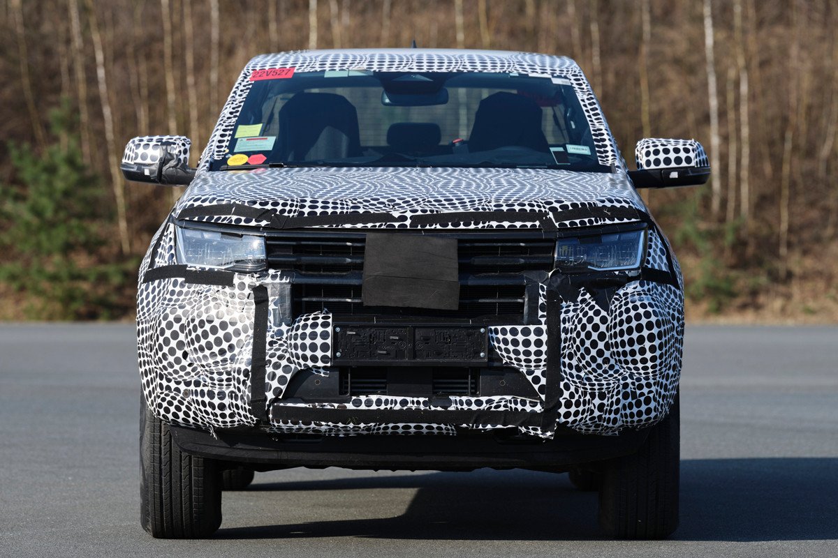 Primeras imágenes, con camuflaje, del nuevo Volkswagen Amarok