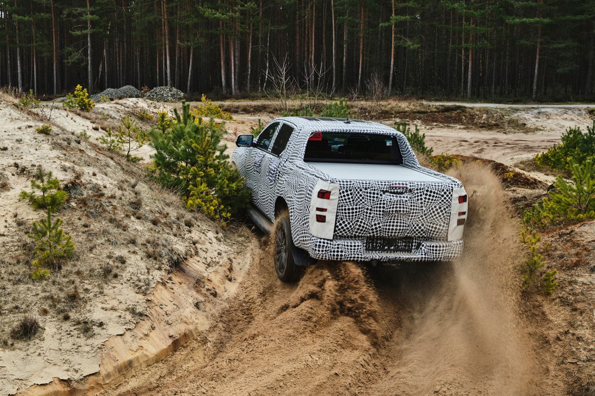 Primeras imágenes, con camuflaje, del nuevo Volkswagen Amarok