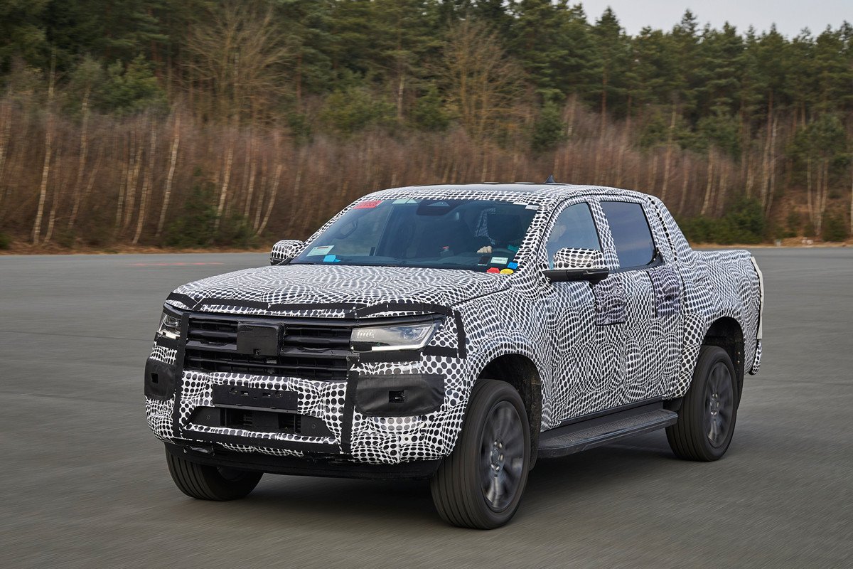 Primeras imágenes, con camuflaje, del nuevo Volkswagen Amarok