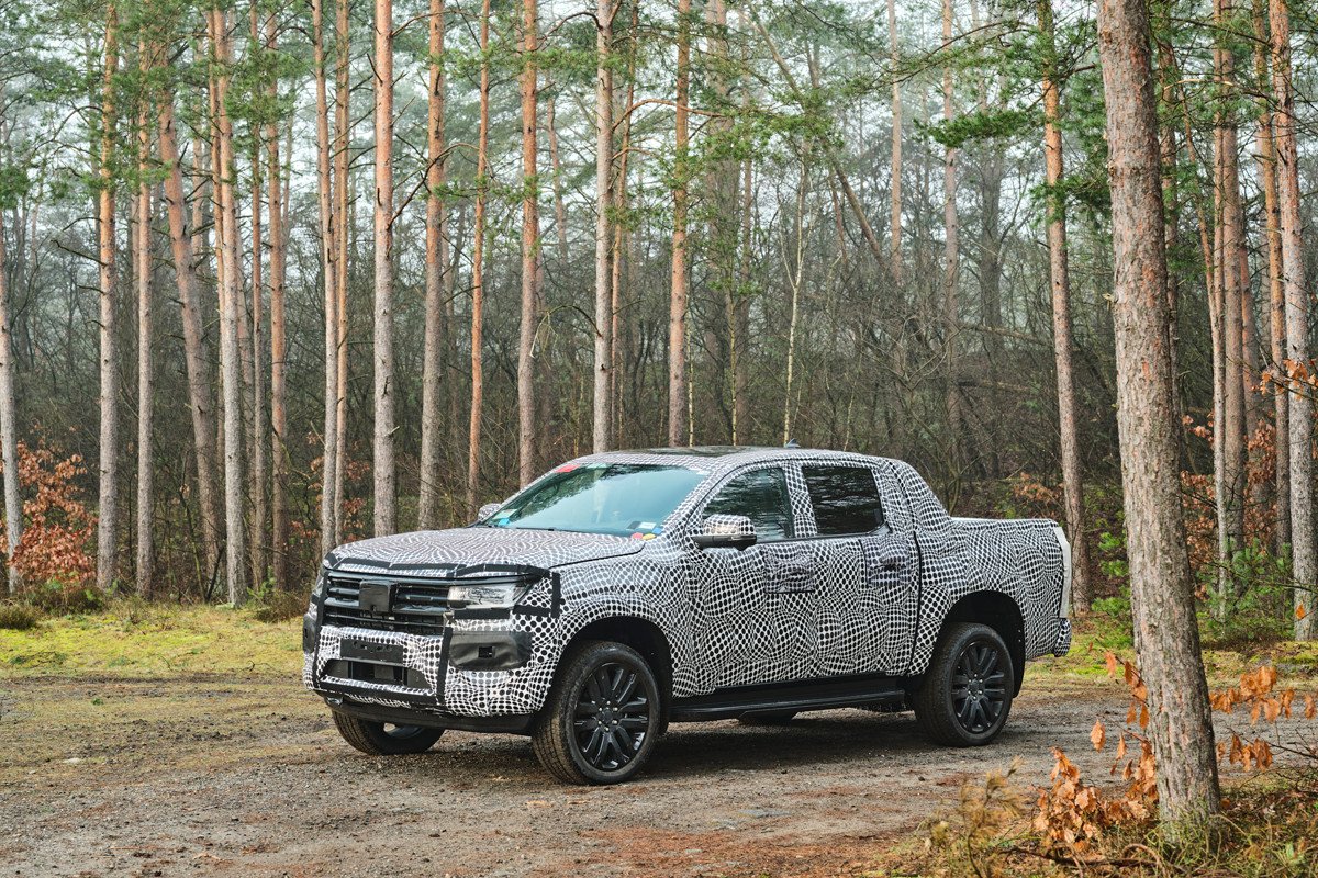Primeras imágenes, con camuflaje, del nuevo Volkswagen Amarok
