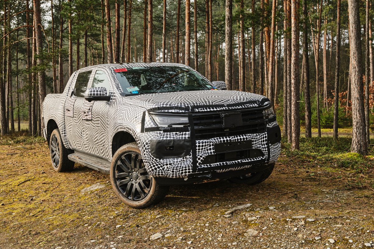 Primeras imágenes, con camuflaje, del nuevo Volkswagen Amarok