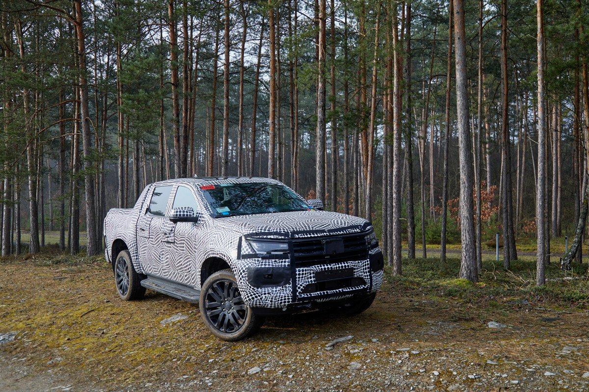 Primeras imágenes, con camuflaje, del nuevo Volkswagen Amarok