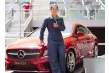 Na Li presenta el Mercedes CLA en el Mutua Madrid Open