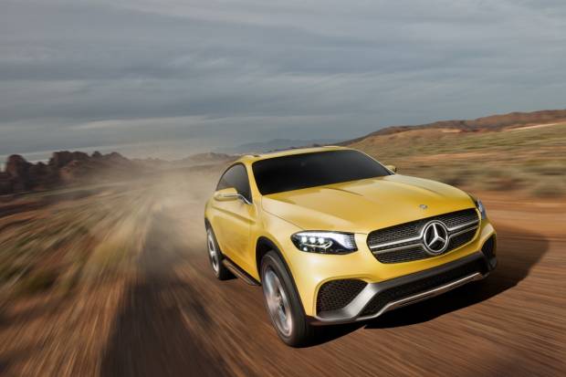 Mercedes GLC Coupé Concept: el futuro rival del BMW X4