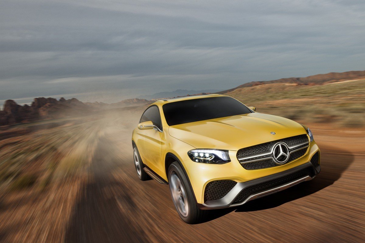 Mercedes GLC Coupé Concept: el futuro rival del BMW X4