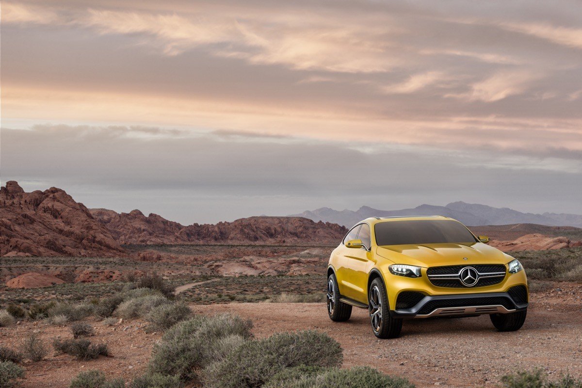 Mercedes GLC Coupé Concept: el futuro rival del BMW X4
