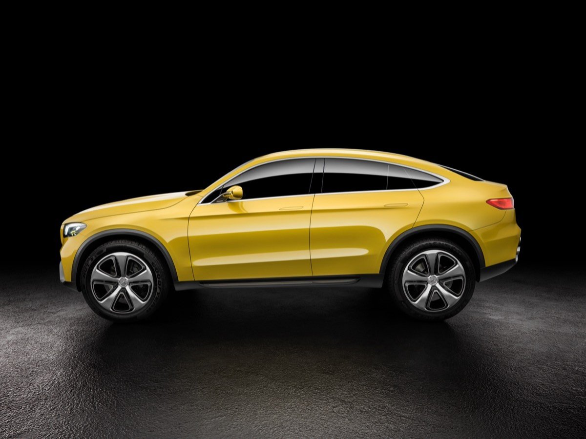 Mercedes GLC Coupé Concept: el futuro rival del BMW X4