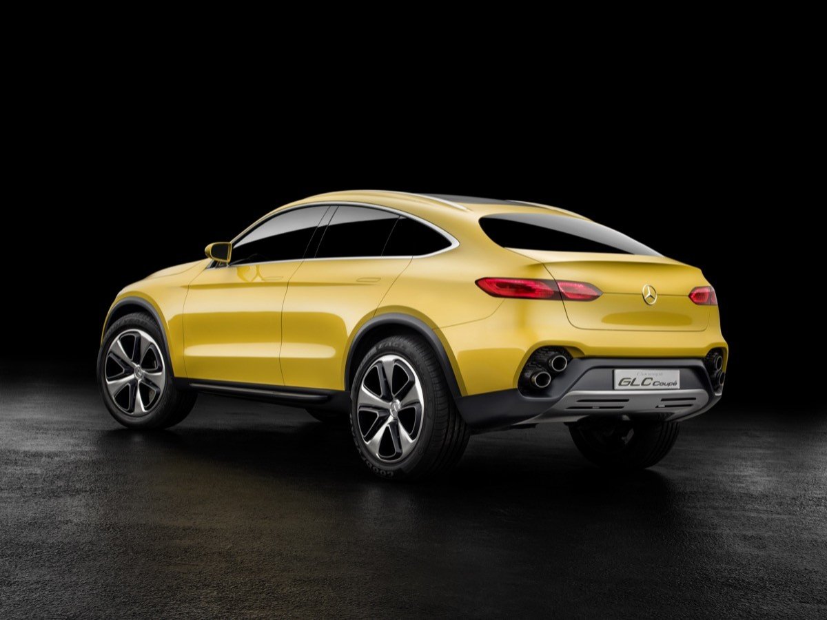 Mercedes GLC Coupé Concept: el futuro rival del BMW X4