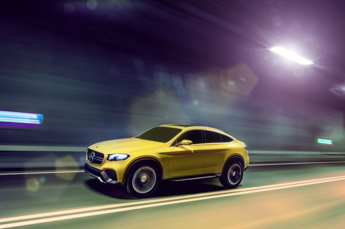 Mercedes GLC Coupé Concept: el futuro rival del BMW X4