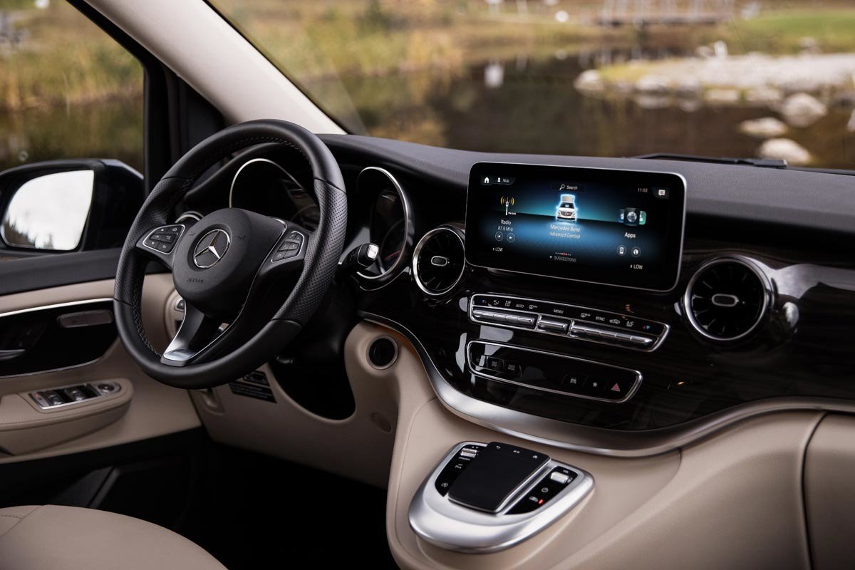 Los Mercedes Clase V ya cuentan con MBUX