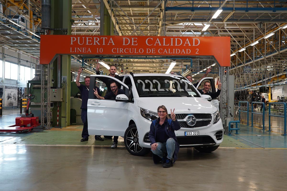Los Mercedes Clase V ya cuentan con MBUX
