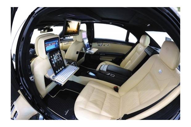 Brabus iBusiness 2.0: el primer coche multimedia basado en el Apple iPad 2