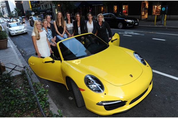 El equipo tenista de Porsche desembarca en el US Open