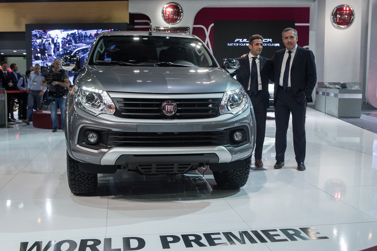 Salón de Dubai: Fiat estrena el pick-up Fullback