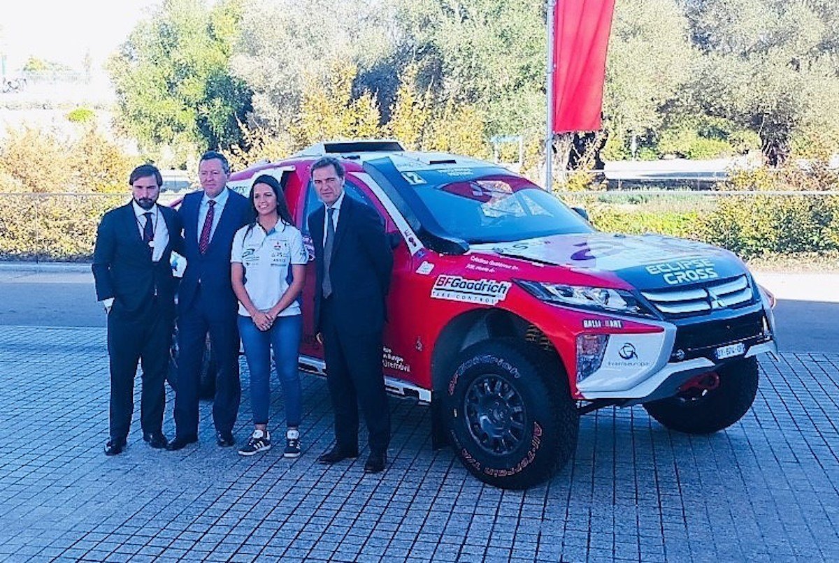 Cristina Gutiérrez Mitsubishi Eclipse Cross Dakar 2019