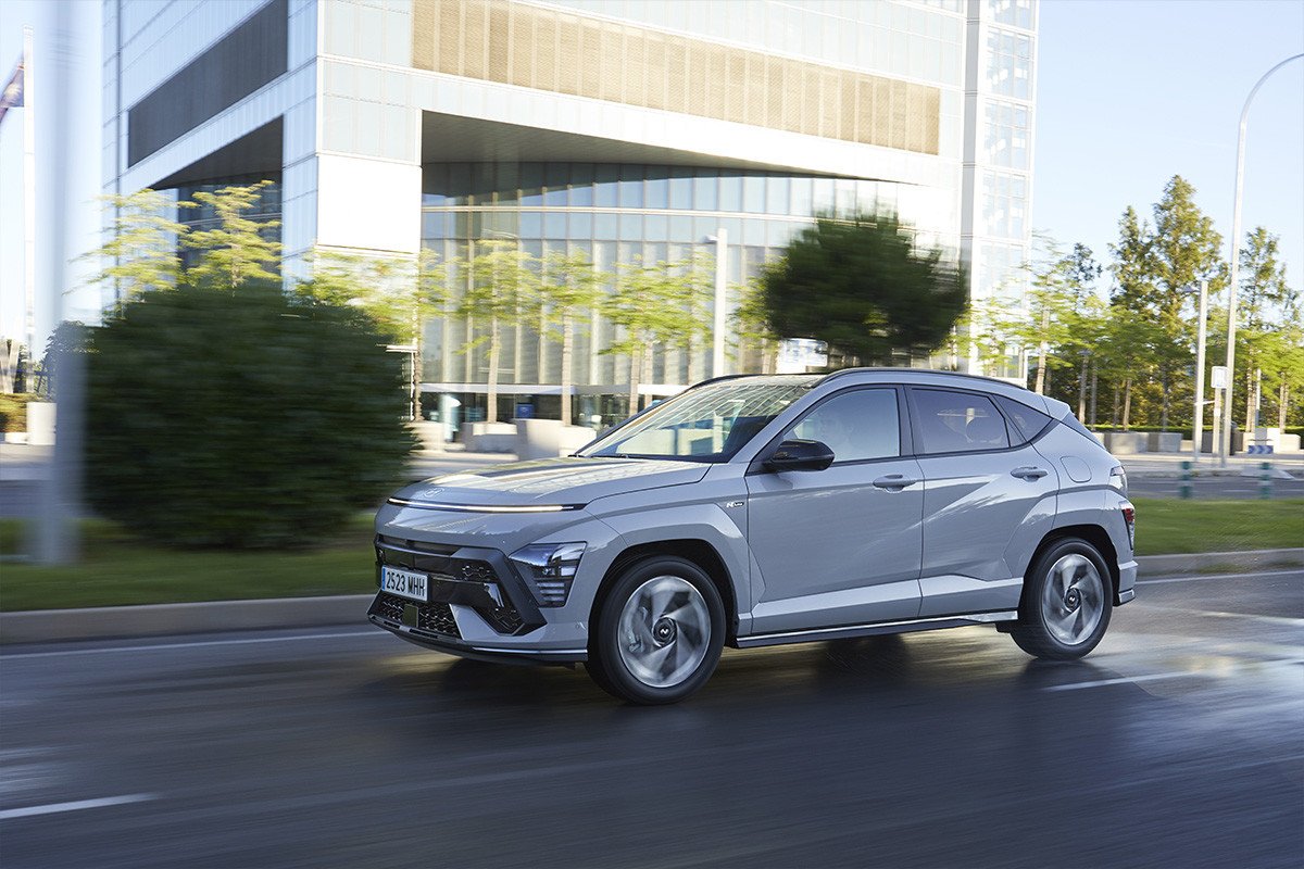 Hyundai Kona Eléctrico en ciudad