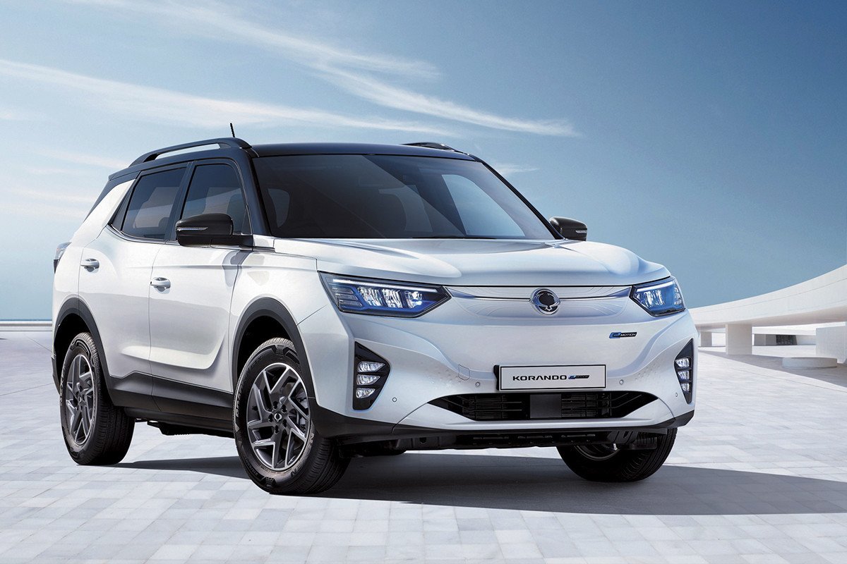 ssangyong korando foto tres cuartos delantera