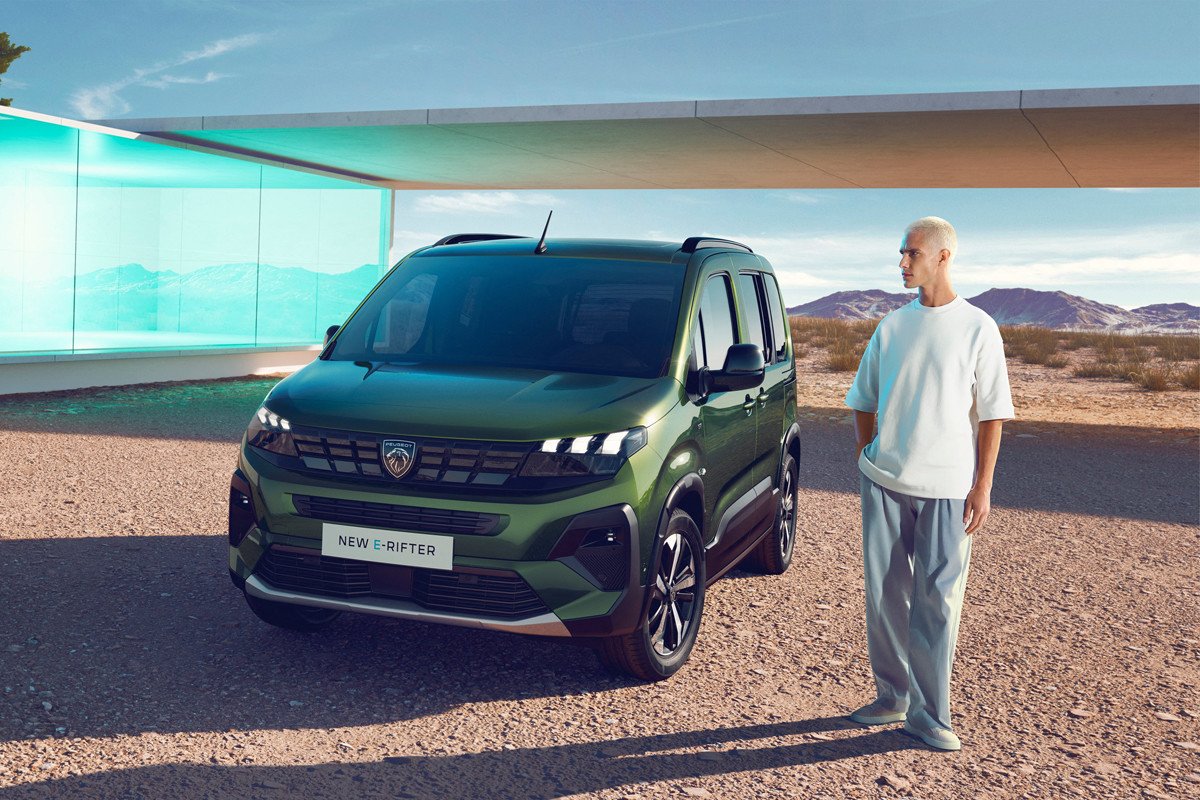 El nuevo Peugeot E-Rifter estrena nueva imagen, interior moderno y más autonomía  