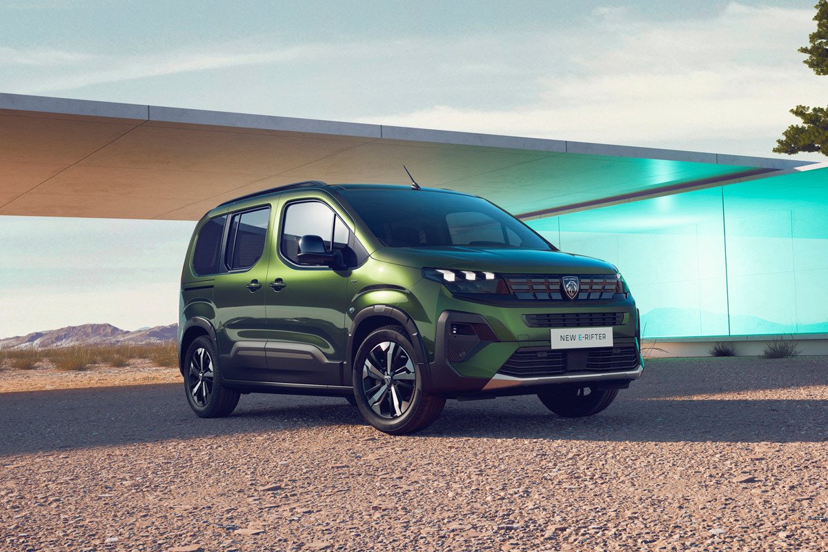 El nuevo Peugeot E-Rifter estrena nueva imagen, interior moderno y más autonomía  