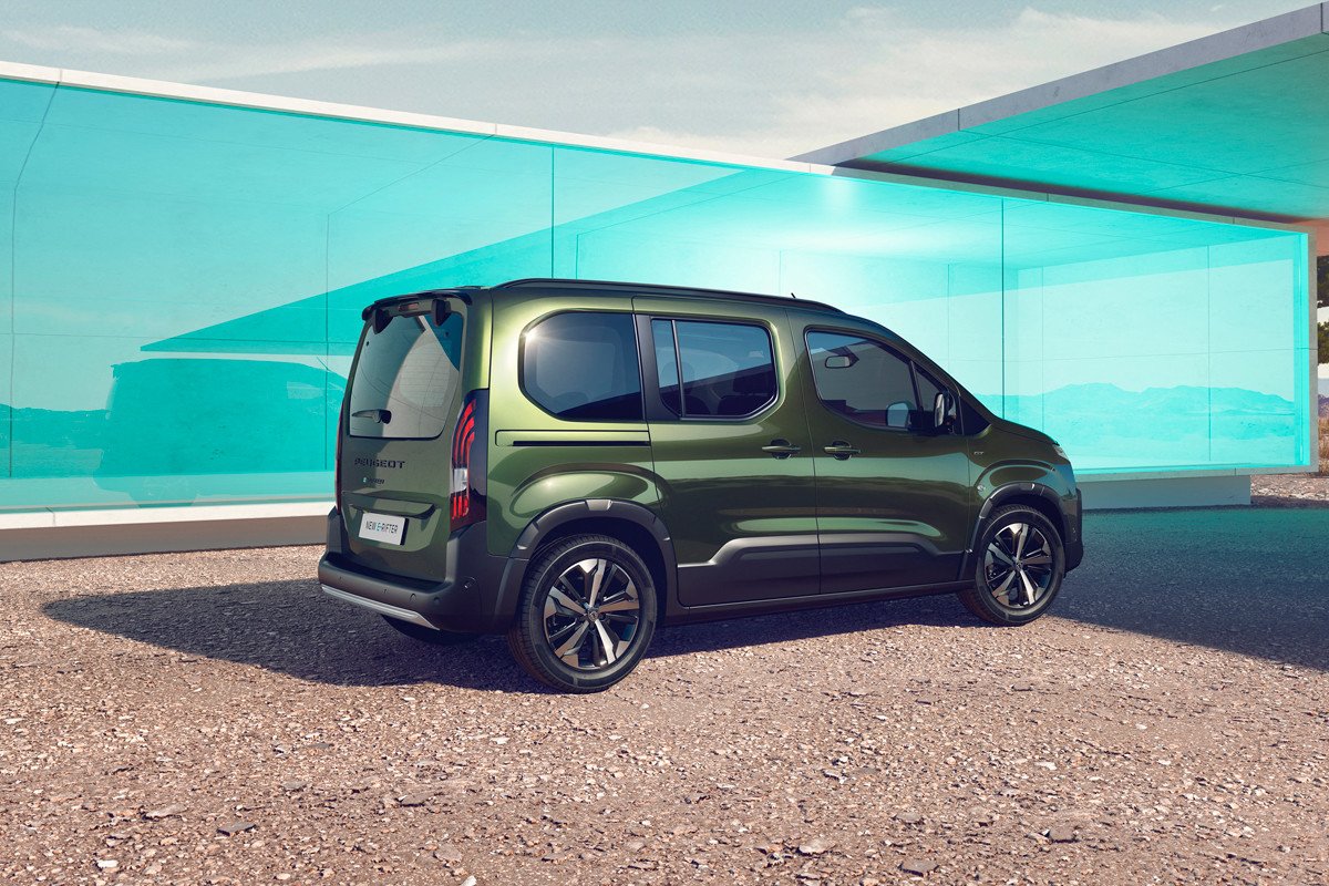 El nuevo Peugeot E-Rifter estrena nueva imagen, interior moderno y más autonomía  