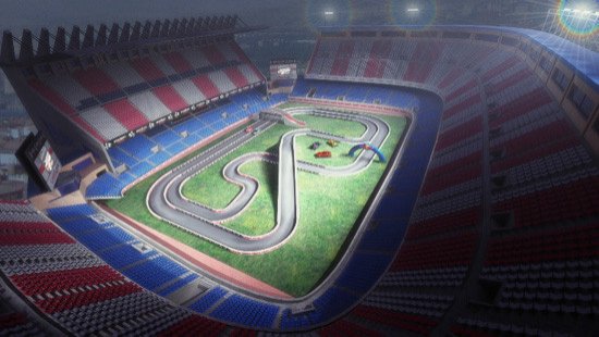 Stadium Race: El Vicente Calderón será un circuito