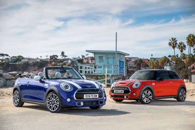 Nuevos Mini 3 puertas, 5 puertas y Cabrio, todavía más británicos