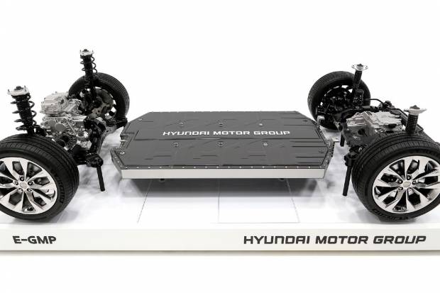 Hyundai presenta su revolucionaria plataforma E-GMP  para coches eléctricos