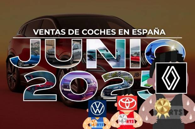 Las ventas de coches al alza en junio: Toyota cede el trono y un 20% son electrificados