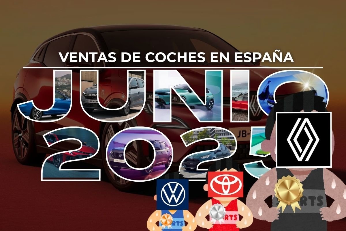 ventas de coches junio 2025