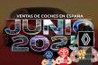 Las ventas de coches al alza en junio: Toyota cede el trono y un 20% son electrificados