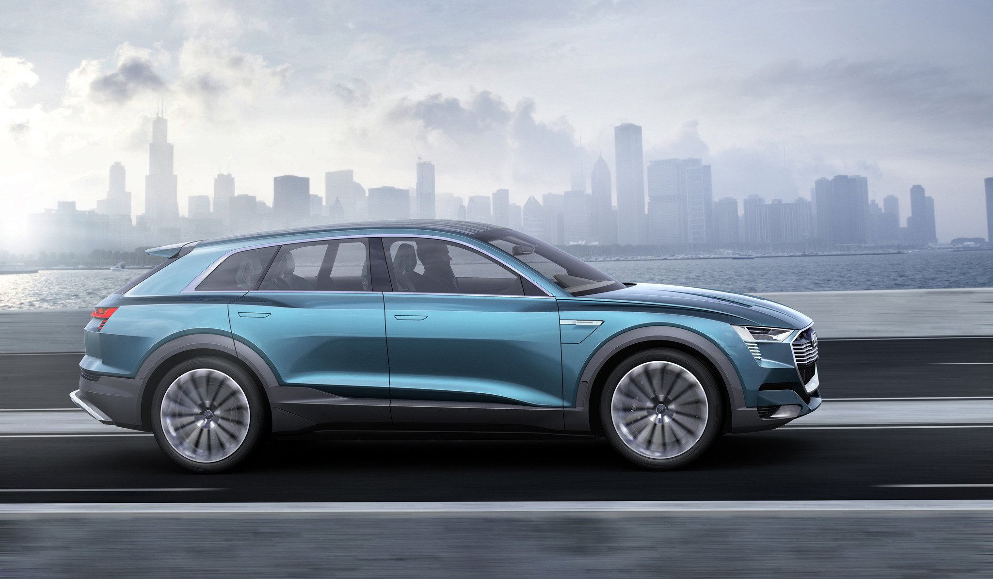 Audi e-tron quattro concept: SUV, deportivo y eléctrico 