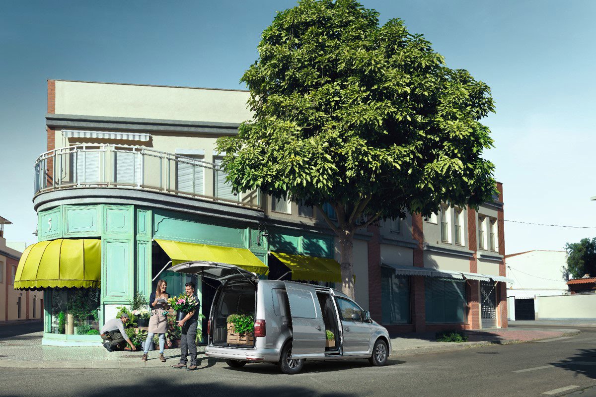 Volkswagen comerciales eléctricos: conoce los e-Caddy ABT, e-Transporter ABT y e-Crafter