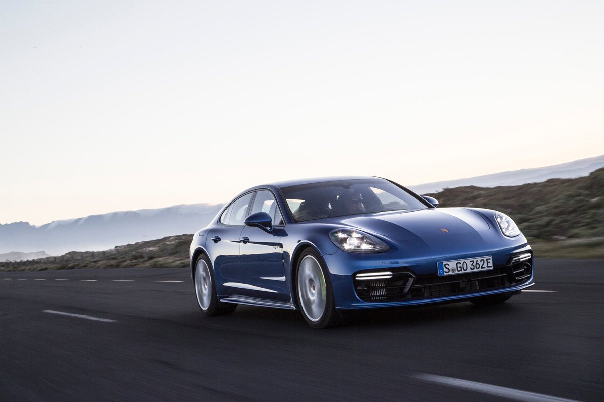 Prueba Porsche Panamera 4 E-Hybrid: pinta en verde