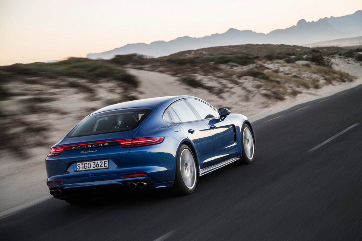 Prueba Porsche Panamera 4 E-Hybrid: pinta en verde