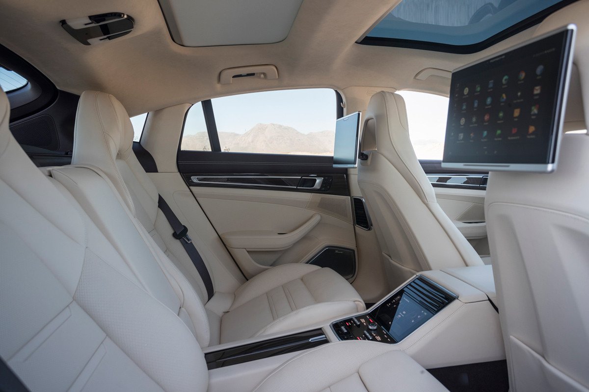 Prueba Porsche Panamera 4 E-Hybrid: pinta en verde