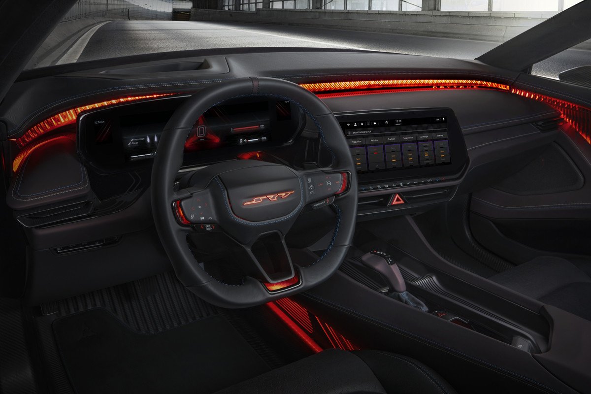 Dodge Charger Daytona SRT Concept: motor eléctrico, sonido en el escape y cambio manual